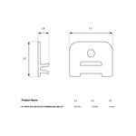 FL-PROF-ECO-MT.PLATE-CORNERLINE-ABS-GY