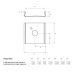 FL-PROF-ECO-MT.PLATE-LINE-14MM-SS-IX