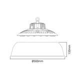 FL-UFOH Lampshade 150W 90D