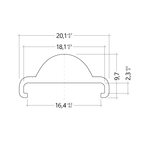 FL-PROF-TEC-COV-O200-PMMA-CL-30-2000