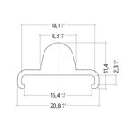 FL-PROF-TEC-COV-O200-PMMA-FR-15-2000