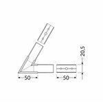 FL-PROF-PRE-COR-LINEA20 60deg-AL-AN