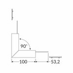 FL-PROF-PRE-COR-VARIO30-02 90deg bent-AL-AN