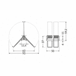 FL-PROF-PRE-MT.Plate-X SPRING-AL-RA