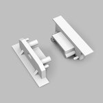 FL-PROF-PRE-END-GROOVE14 gen2 SQ with hole-ABS-WH