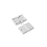 FL-PROF-PRE-END-LINEA-IN20-E7 with hole-ABS-GY