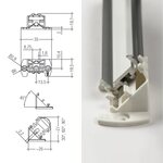 FL-PROF-TEC-MT.PLATE-ECS 45-PBT-WT