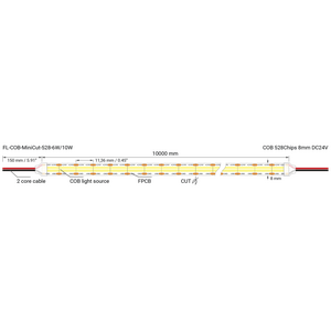 FL-COB-528-6W-8-11,36-480lm-840-24V-10m