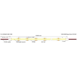 FL-COB-480-10W-8-25-1000lm-830-12V-10m