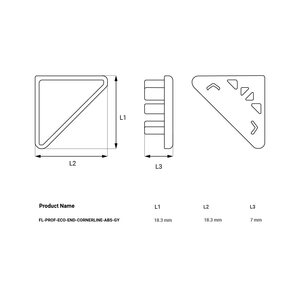 FL-PROF-ECO-END-CORNERLINE-ABS-GY