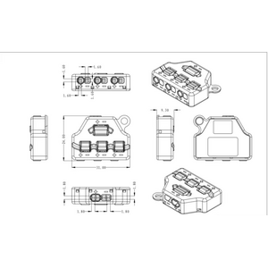FL-SPLITTER-0-42VDC-1:3