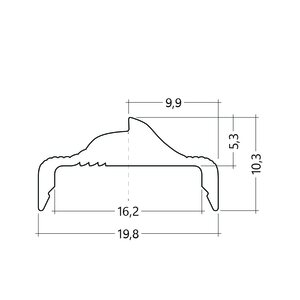 FL-PROF-TEC-COV-O200-PMMA-FR-ASYM-2000