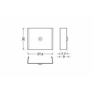 FL-PROF-PRE-MT.Plate U9 cone-SS-IX