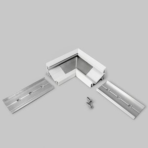 FL-PROF-PRE-COR-CORNER14 90deg-AL-WH