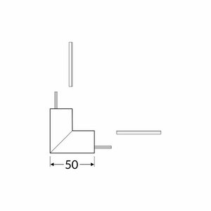 FL-PROF-PRE-COR-LINEA20 270deg bent-AL-AN