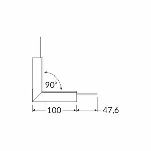 FL-PROF-PRE-COR-VARIO30-05 90deg bent-AL-AN