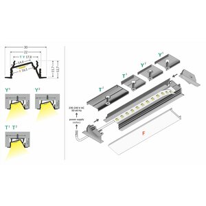 FL-PROF-PRE-DIAGONAL14 F/TY-AL-RA-2000
