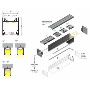 FL-PROF-PRE-LINEA20 EE7F/TY-AL-RA-2000