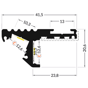 FL-PROF-PRE-STEP10 C-AL-AN.BK-2000
