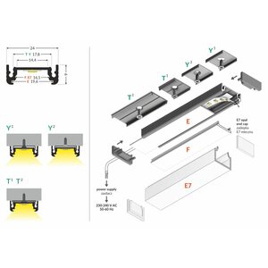 FL-PROF-PRE-SURFACE14 EE7F/TY-AL-AN.BK-2000