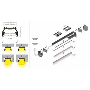 FL-PROF-PRE-UNI12 BCD/U-AL-RA-2000