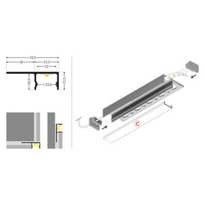 FL-PROF-PRE-UNI-TILE12 180deg C PLUS-AL-AN-2000