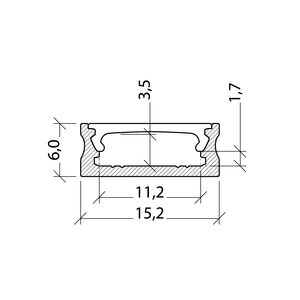 Outlet FL-PROF-ECO-ALH 01AS-AL-2000 Tuotepaketti