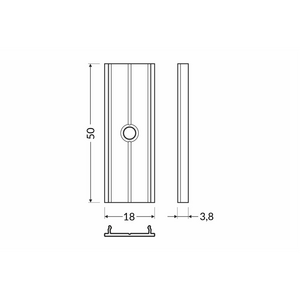 FL-PROF-PRE-EXT-X 180DEG-AL-RA