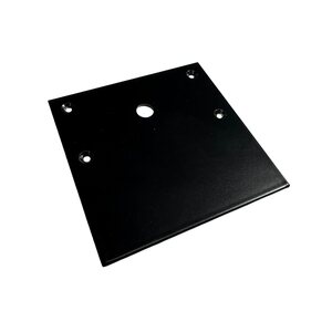FL-PROF-BIG-END CAP 80x80 with hole-ST-BK