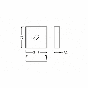 FL-PROF-PRE-MT.Plate-U7 CONE-SS-IX