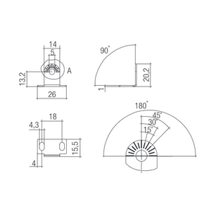 FL-PROF-TEC-MT.PLATE ADJ-Z22W-AL-AN