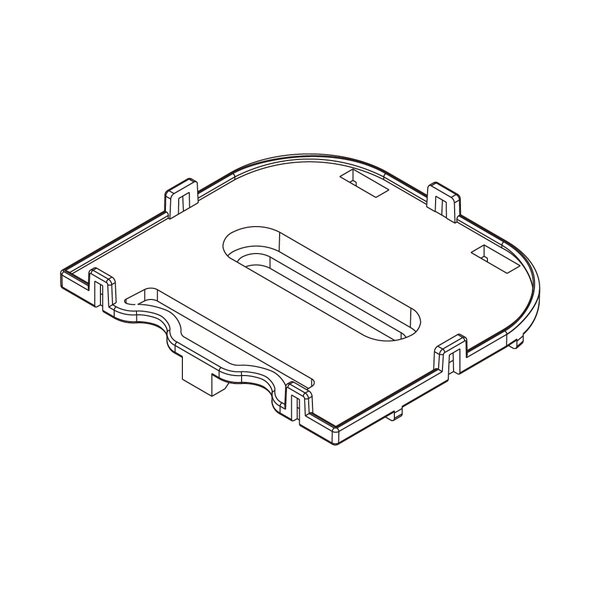 DIN RAIL BRACKET SR-CS9041A-R/2R